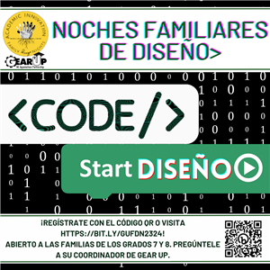 1st Noches Familiares de deseno